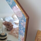 Vintage octagon mirror