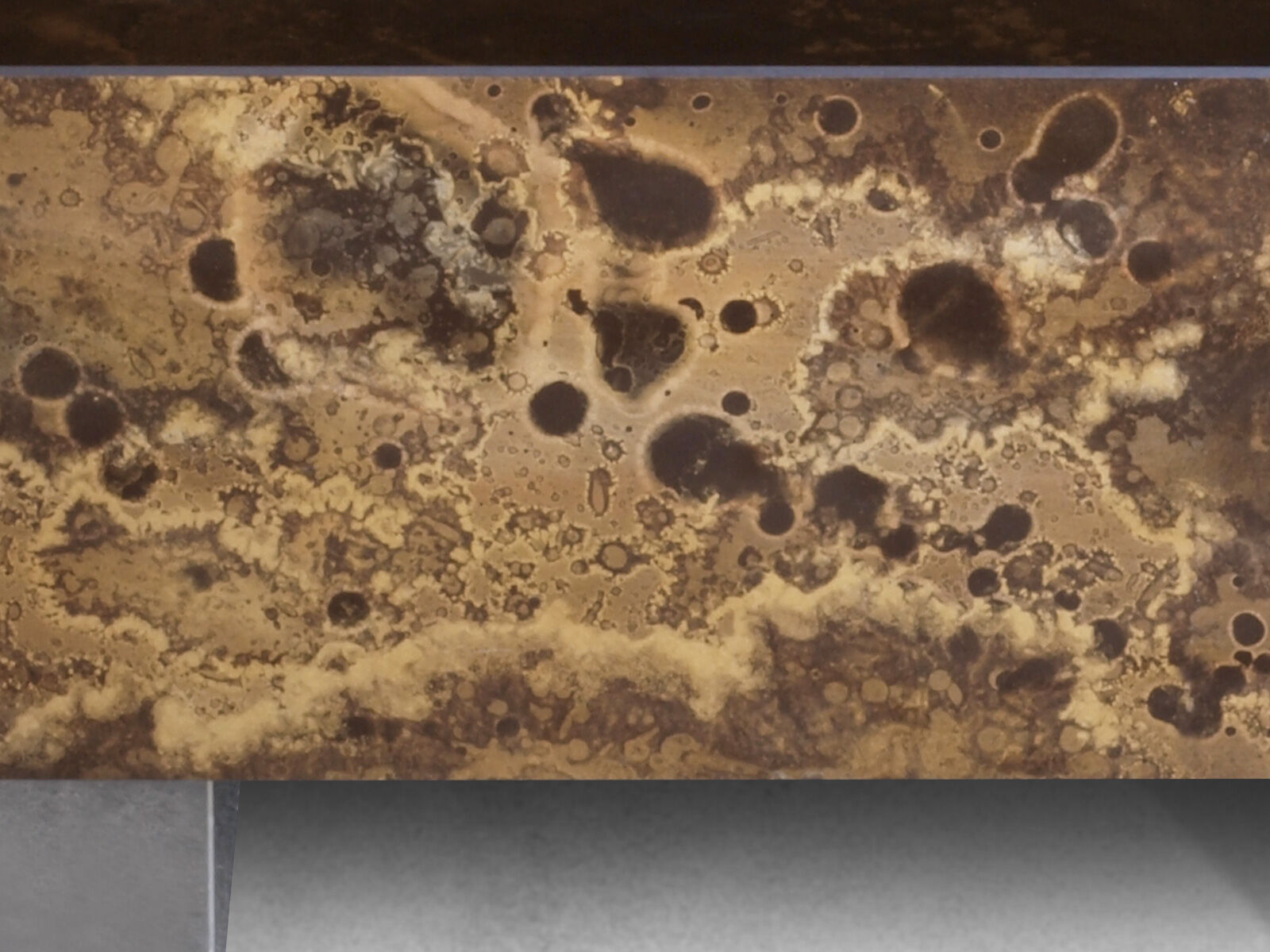 Set of low tables solar flare pattern by Guy Lefevre for Roset line