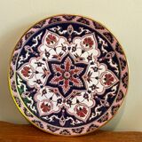 Enameled plate