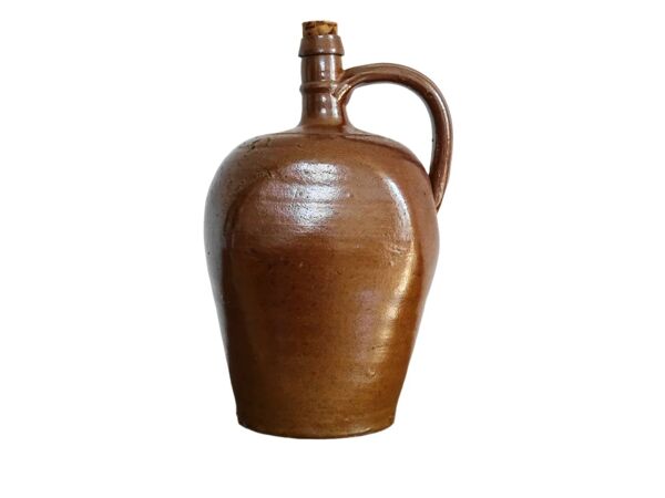 Pichet vintage en grès salé