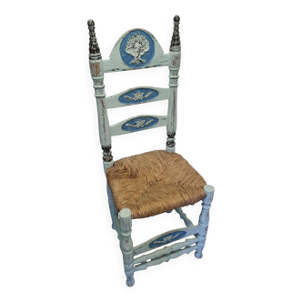 Chaise en bois massif Majorquine