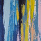 Peinture ciel abstraite
