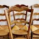 Straw chairs