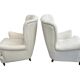 Italian 1940’s pair of armchairs by Paolo Buffa