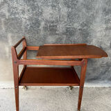 Teak kitchen trolley