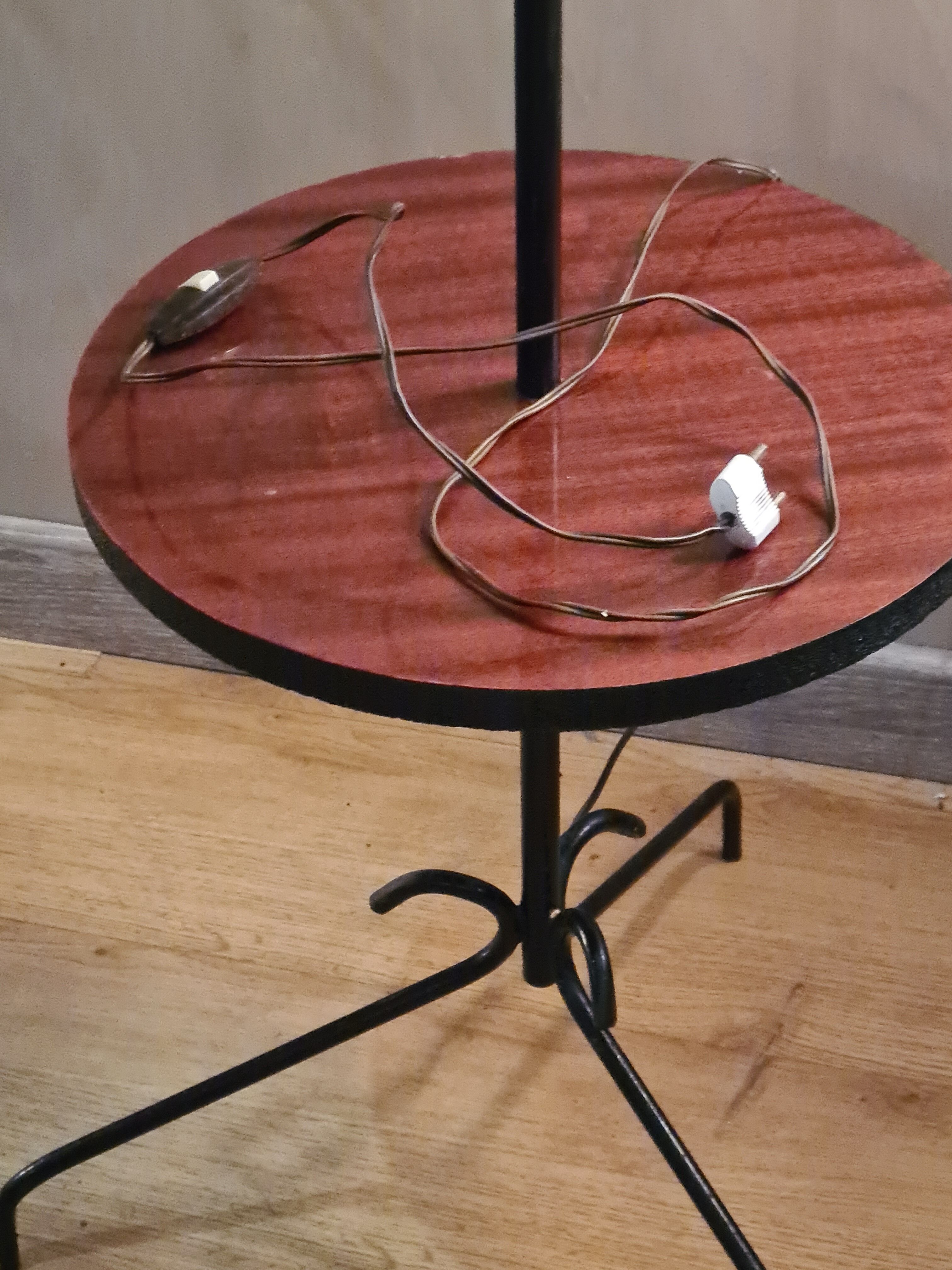 Floor lamp vintage tablet