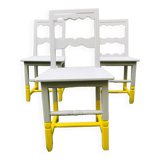 Renovated old chairs