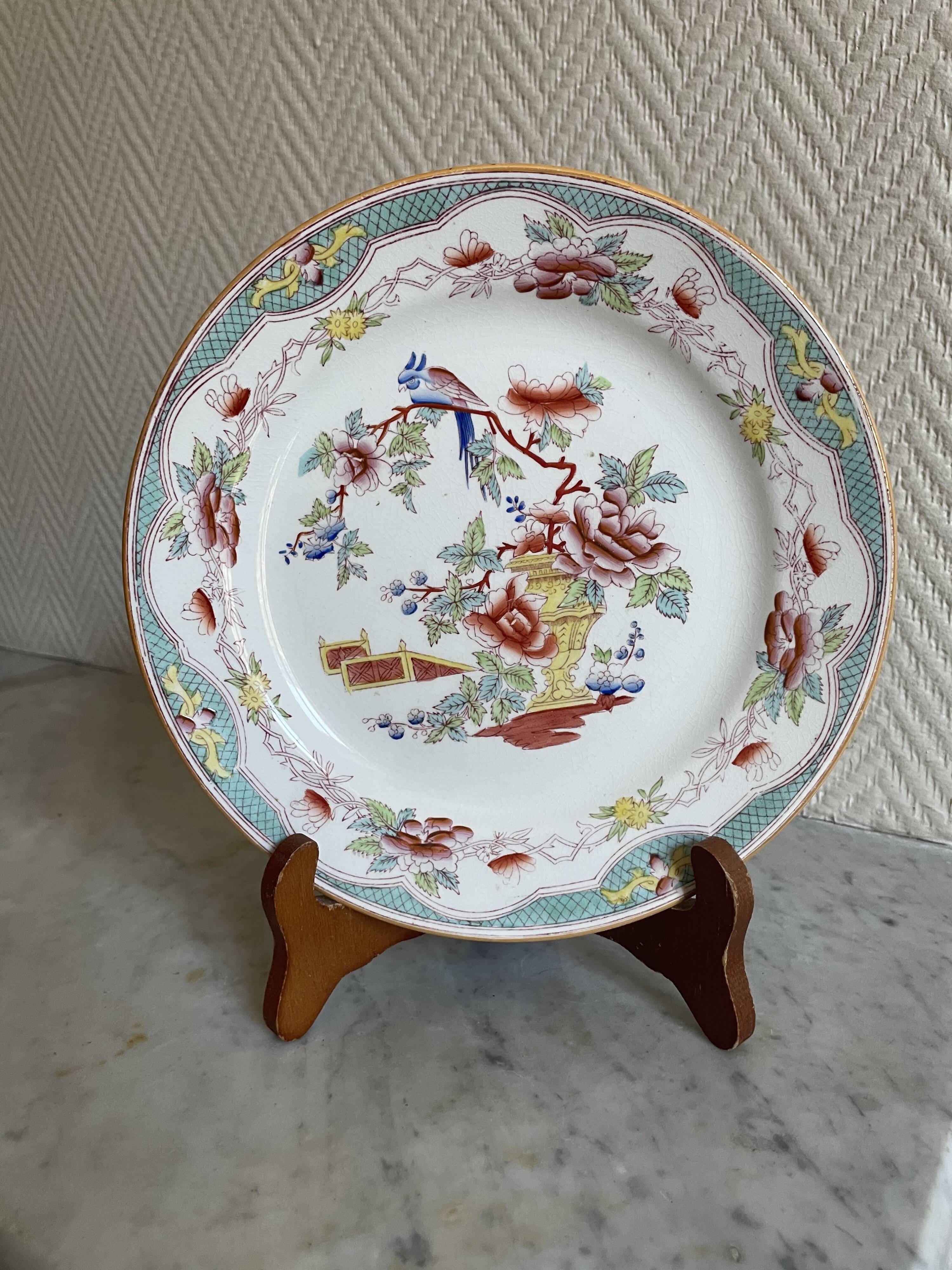 Small plate from the Maastricht Nanking ceramic company