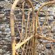 Vintage 4-sided rattan screen