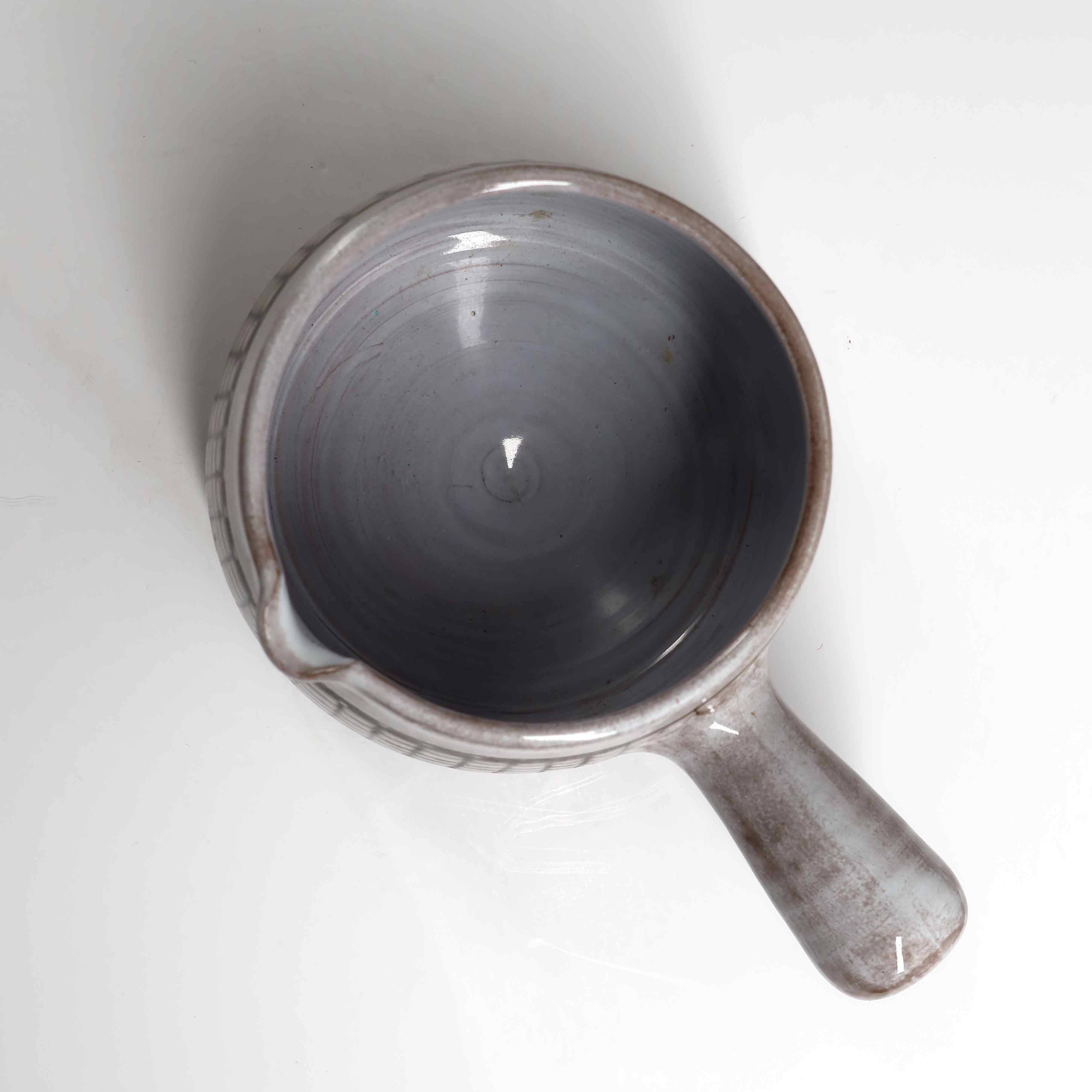 Ceramic bowl with handle – French design by Émile Masson, 1960s