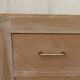 Vintage commode in bleached wood.