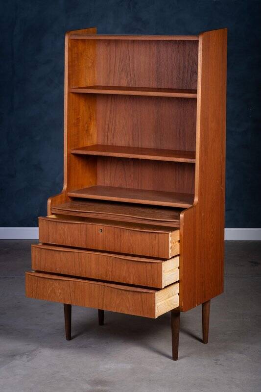 Bibliothèque avec 3 Tiroirs, 1960s