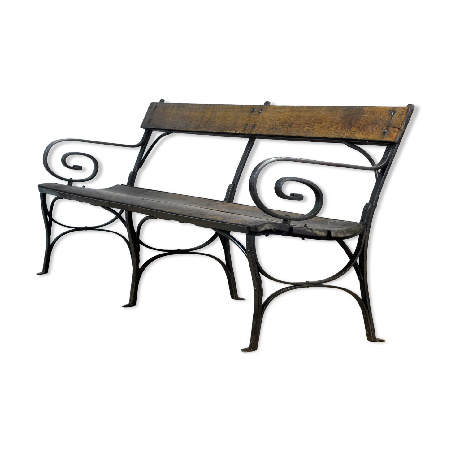 Monumental Park Bench, Circa 1900