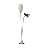 Mid-century floor lamp attributed to Hans Bergström for Ateljé Lyktan, Sweden 1950.