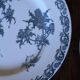 A set of 5 flat plates Chardon Bleu Terre de Fer Clairefontaine Righi