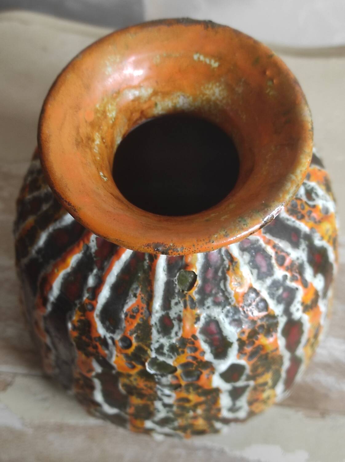 Fat lava ceramics from Hungary, 1950s-1960s