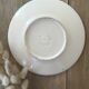Yellow & black dessert plates Henriot Quimper