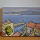 Marseille Corniche Valmer seaside landscape painting HST signed Roche