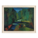 Modern painting signed by Gian Rodolfo D'Accardi "Ride in the Woods" 1955