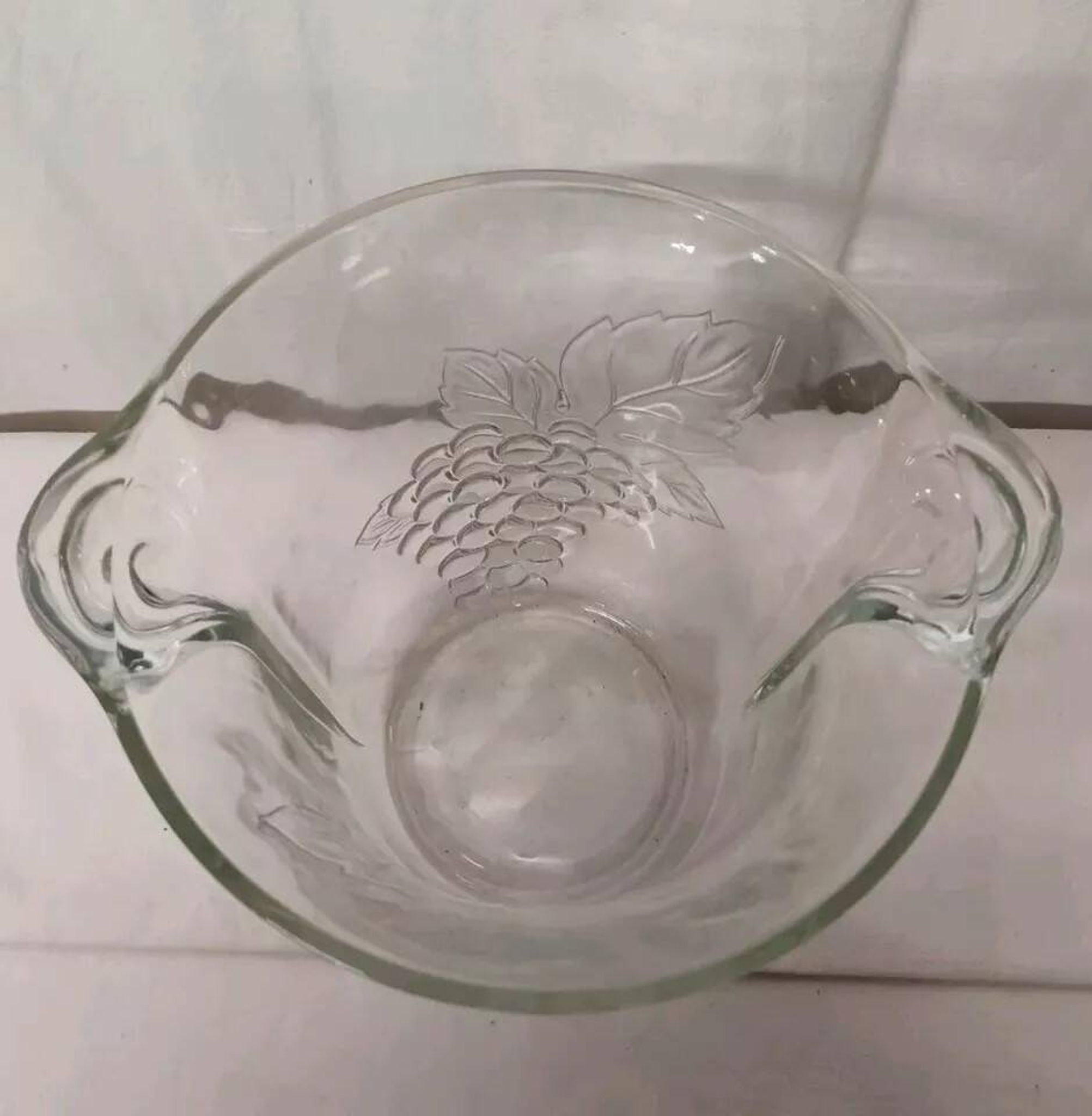 Seau à champagne crescendo en verre vintage