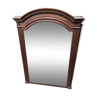 Trumeau grand miroir bois