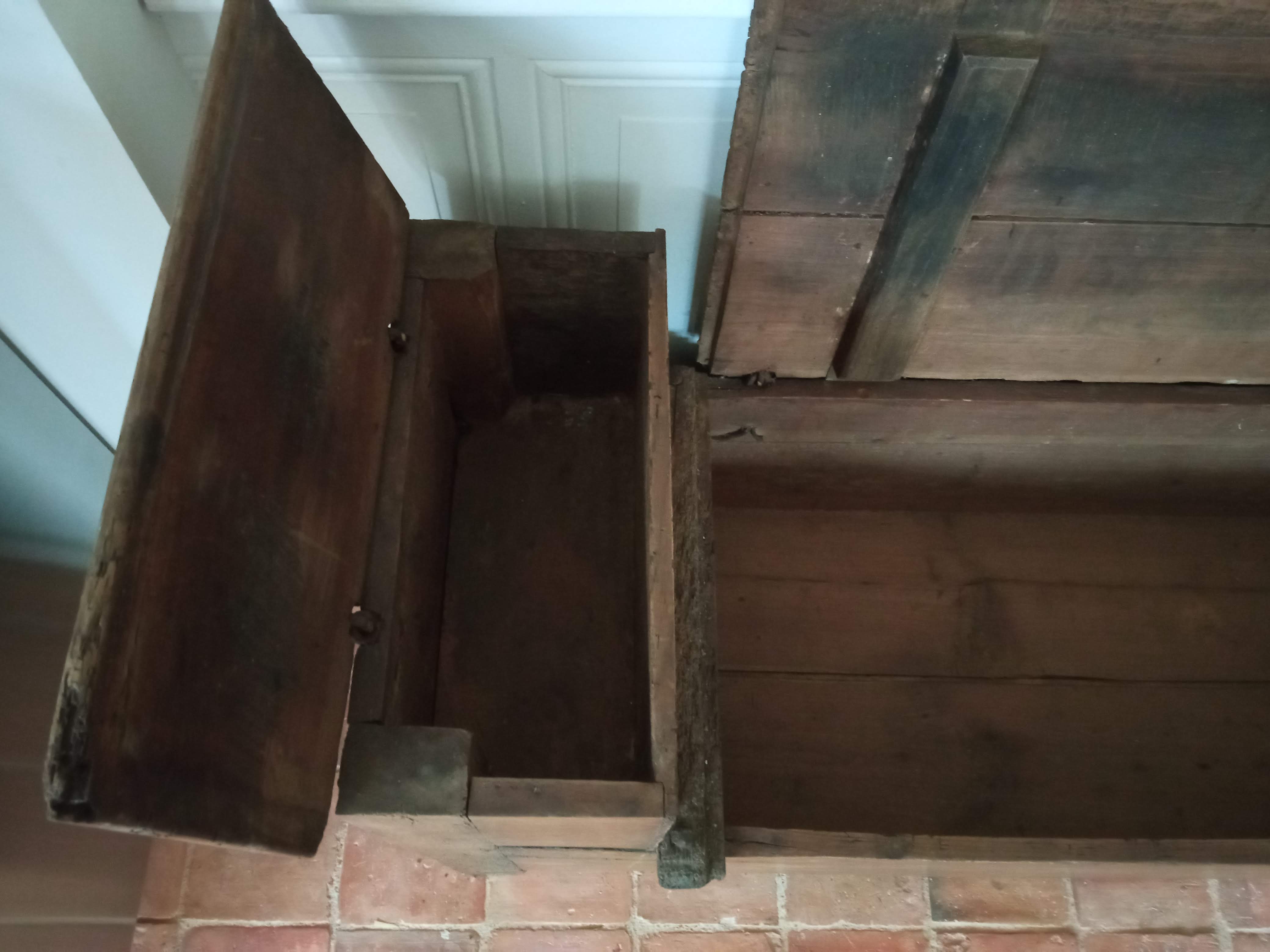 18th century old chest
