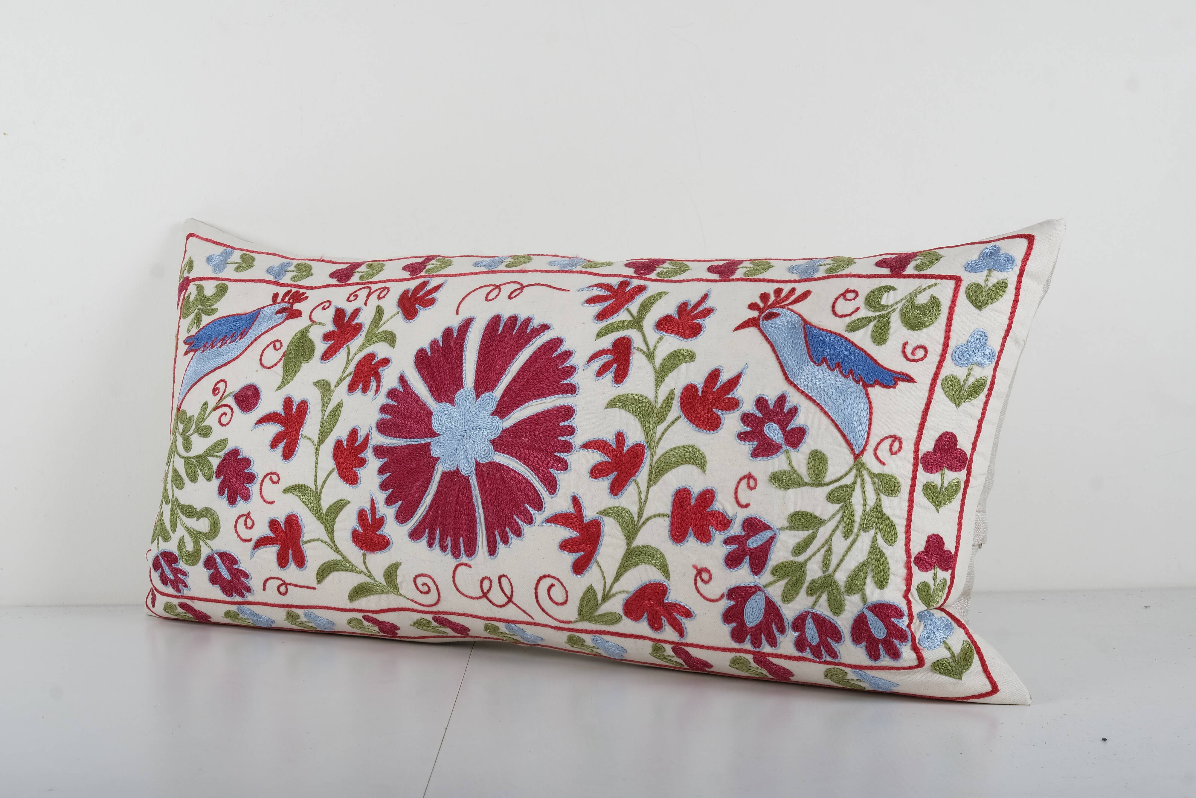 Housse d’oreiller turque Suzani