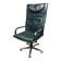 LOOP office chair – Pierluigi Molinari, 1992 – dark green leather