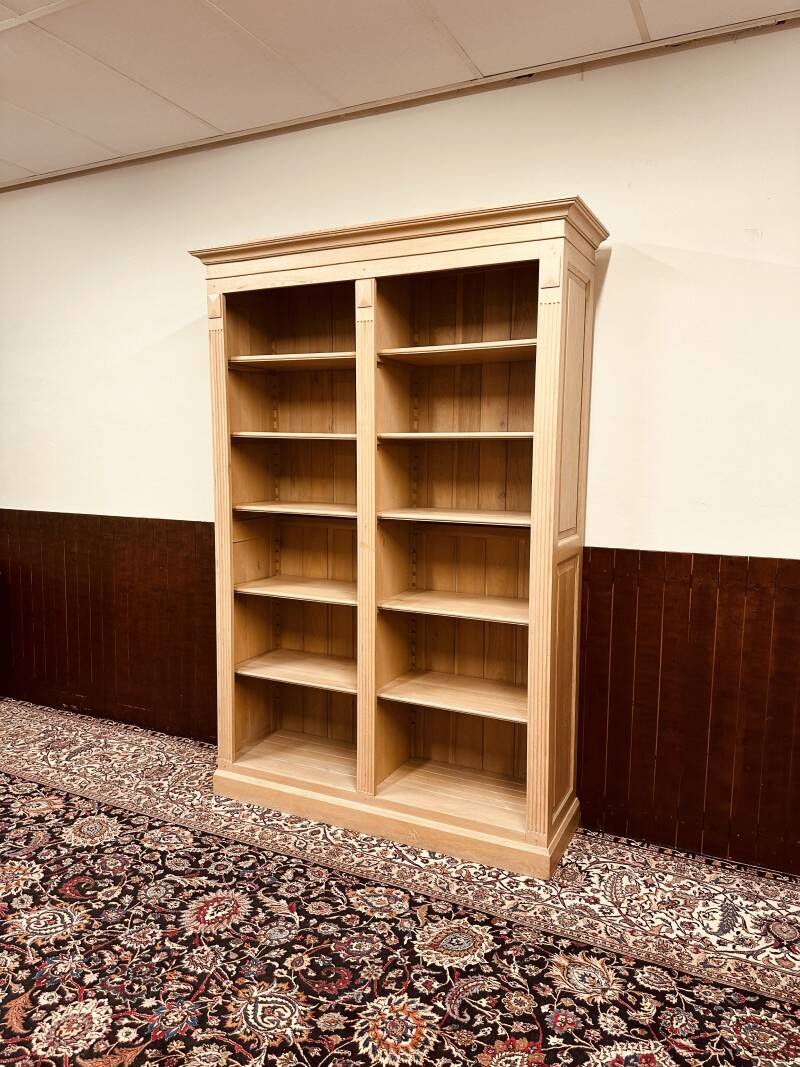 Country English Pale Oak Bookcase
