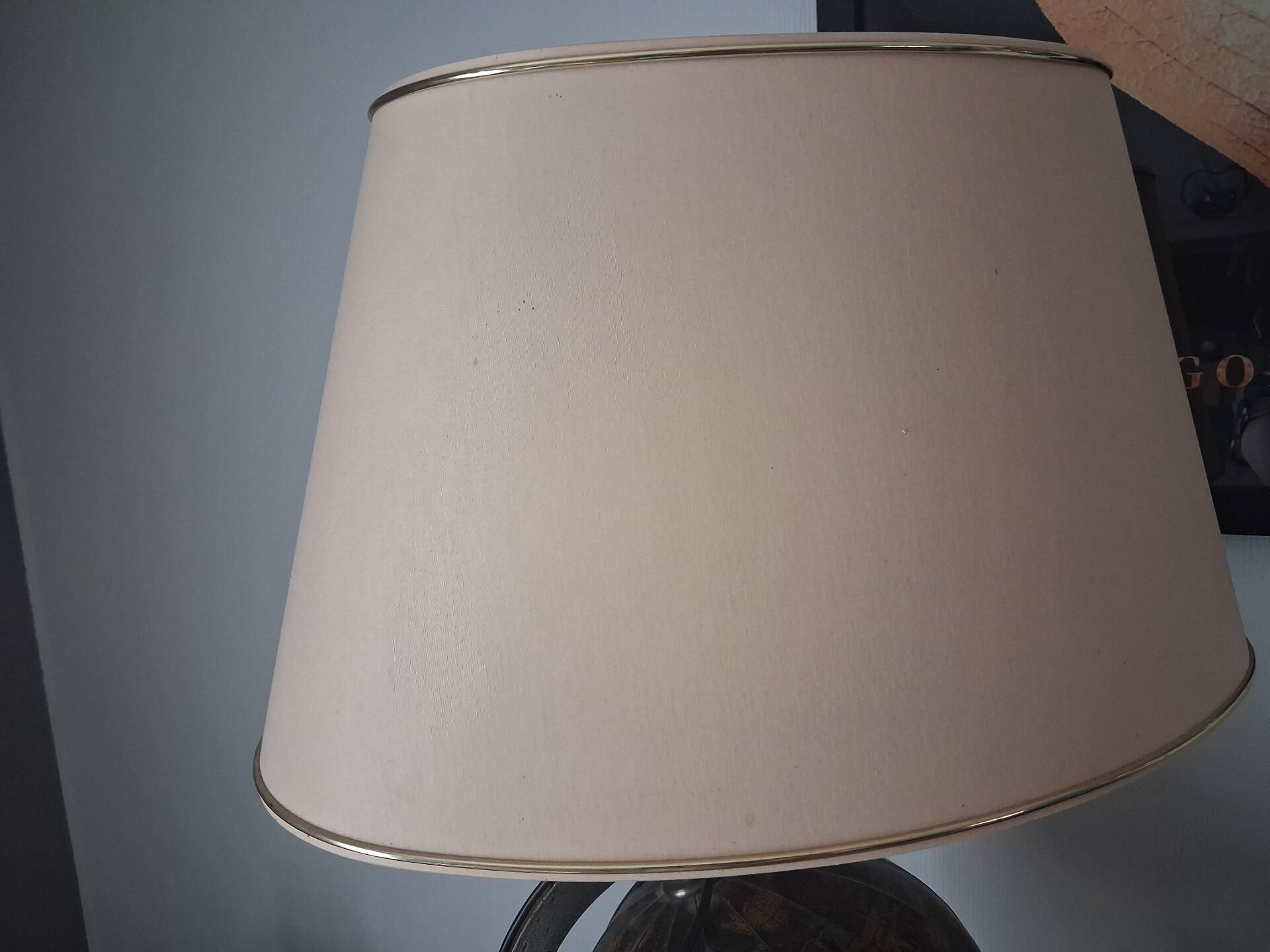 Vintage globe lamp