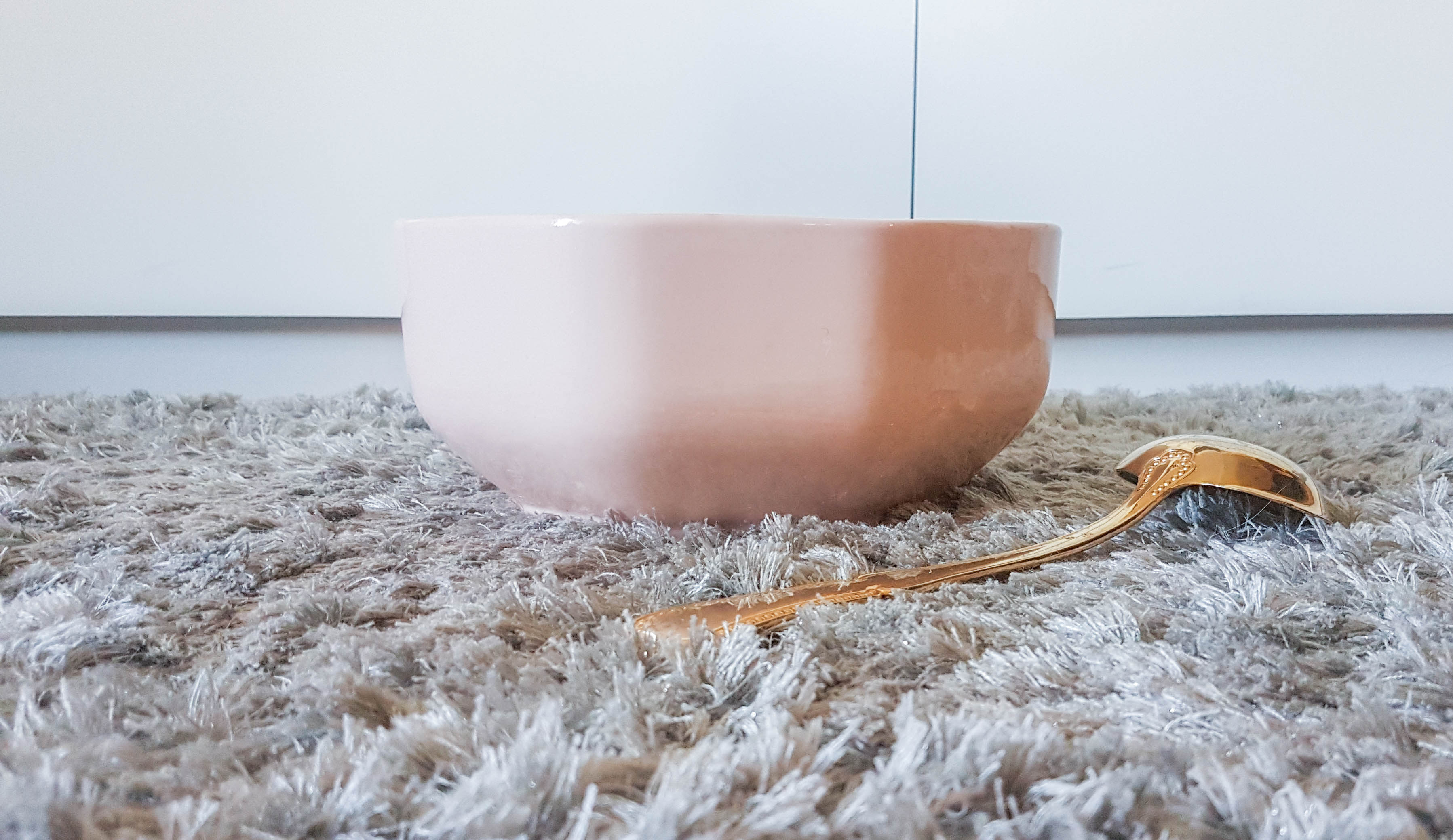 Pink salad bowl by "Villeroy & Boch" made in France