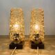 Paire de lampes chevets par Helena Tynell bubble pour Limburg