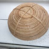 Bauhaus rattan basket from 1960