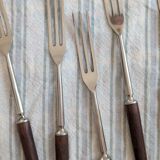 Teak forks