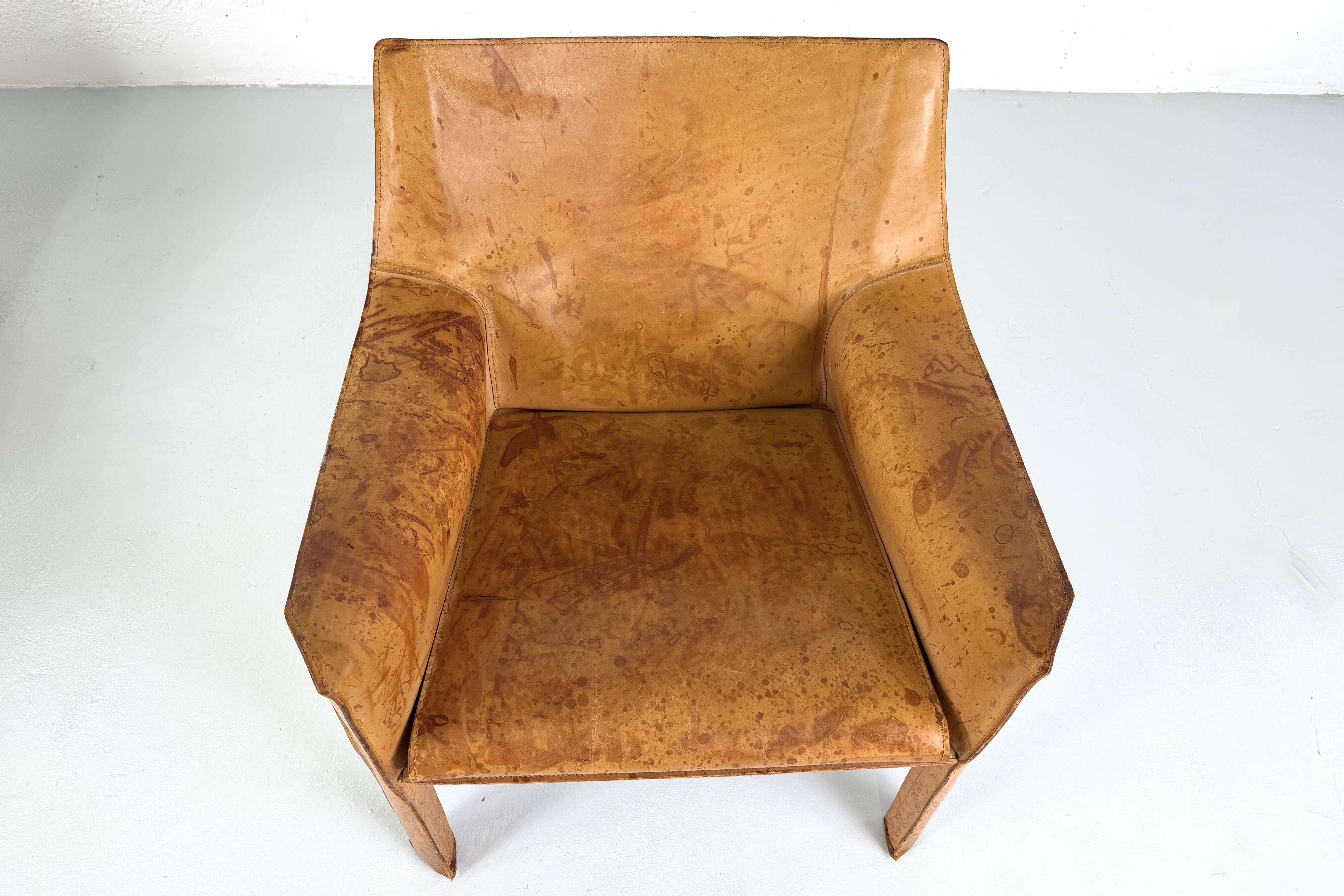 set composed of CAB 413 and CAB 414 by Mario Bellini for Cassina - 1970s