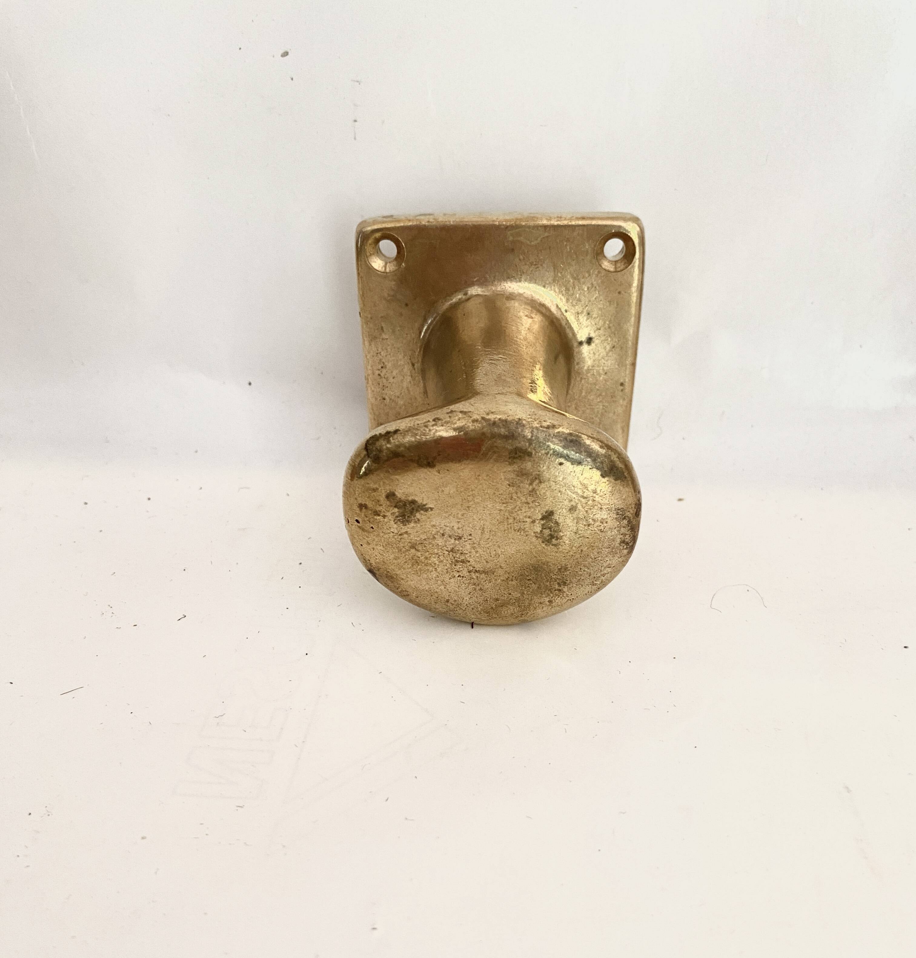 Brass coat hook
