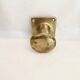 Brass coat hook