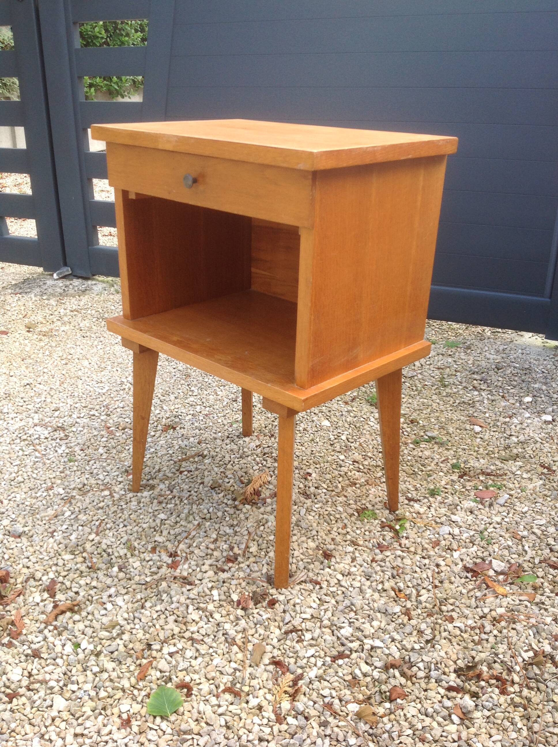 Vintage bedside table