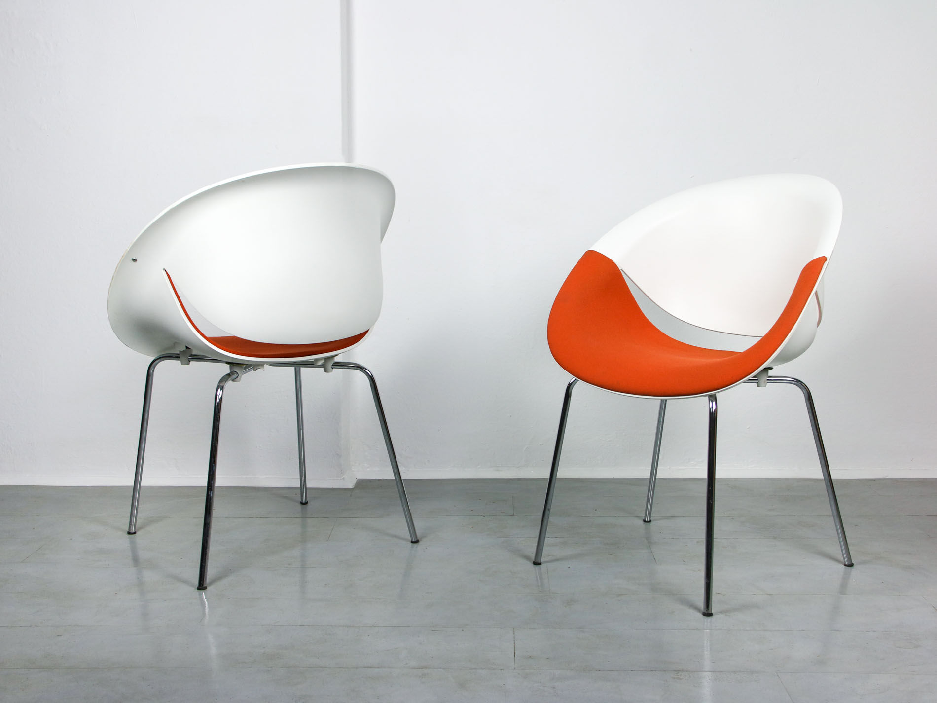 Pair of chair by Marco Maran for Maxdesign