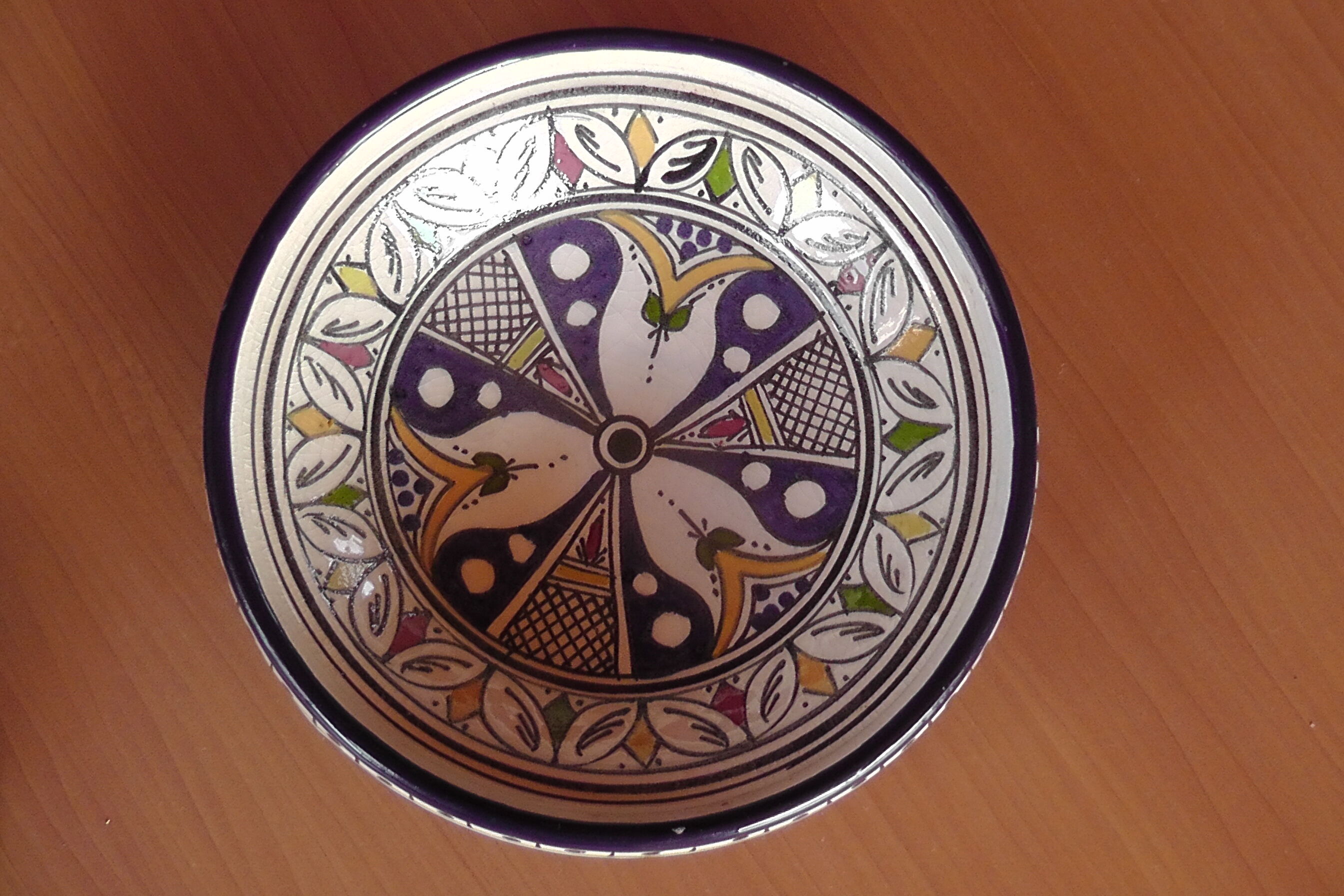 Moroccan tagine blue safi