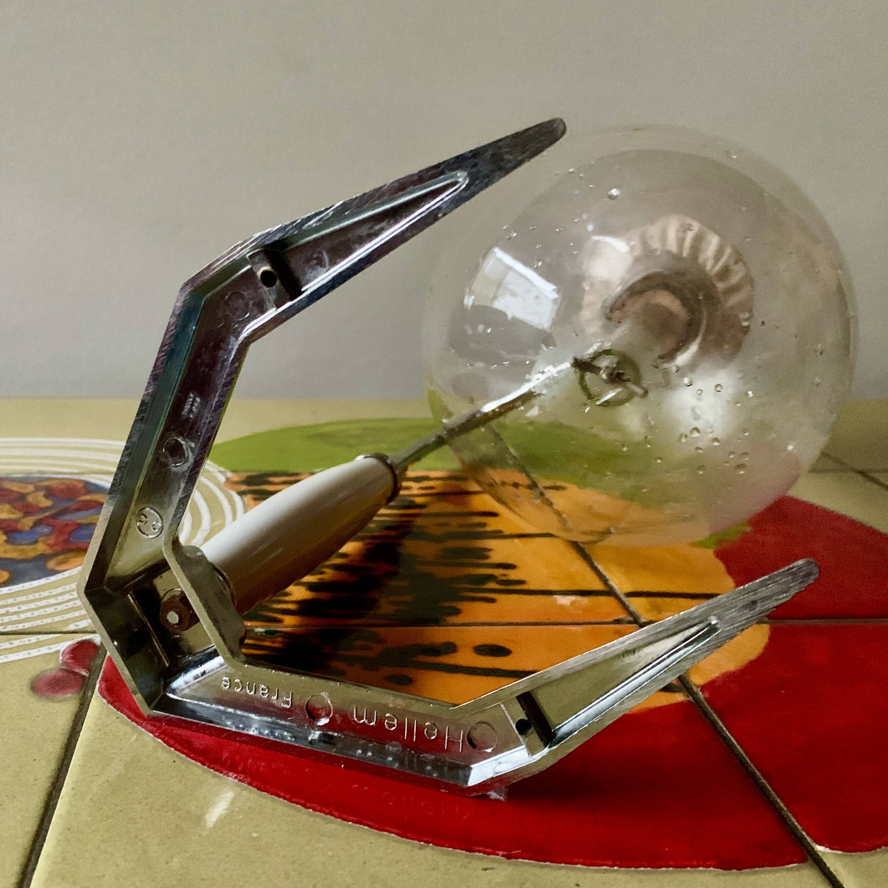 Vintage Hellem coffee maker - borosilicate glass - 10 cups - Made in France