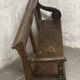 19th century oak bench