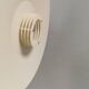 White slim hanging lamp from the Danish lamp produced by Lyfa, 1980s