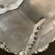 Suspension en verre, câble en tissu tressé et plafonnier en porcelaine
