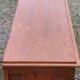 Vintage oak chest of drawers from the 50s compass feet 4 drawers
