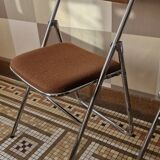 Pair of vintage 70s folding chairs