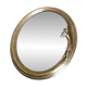 Vintage brass mirror