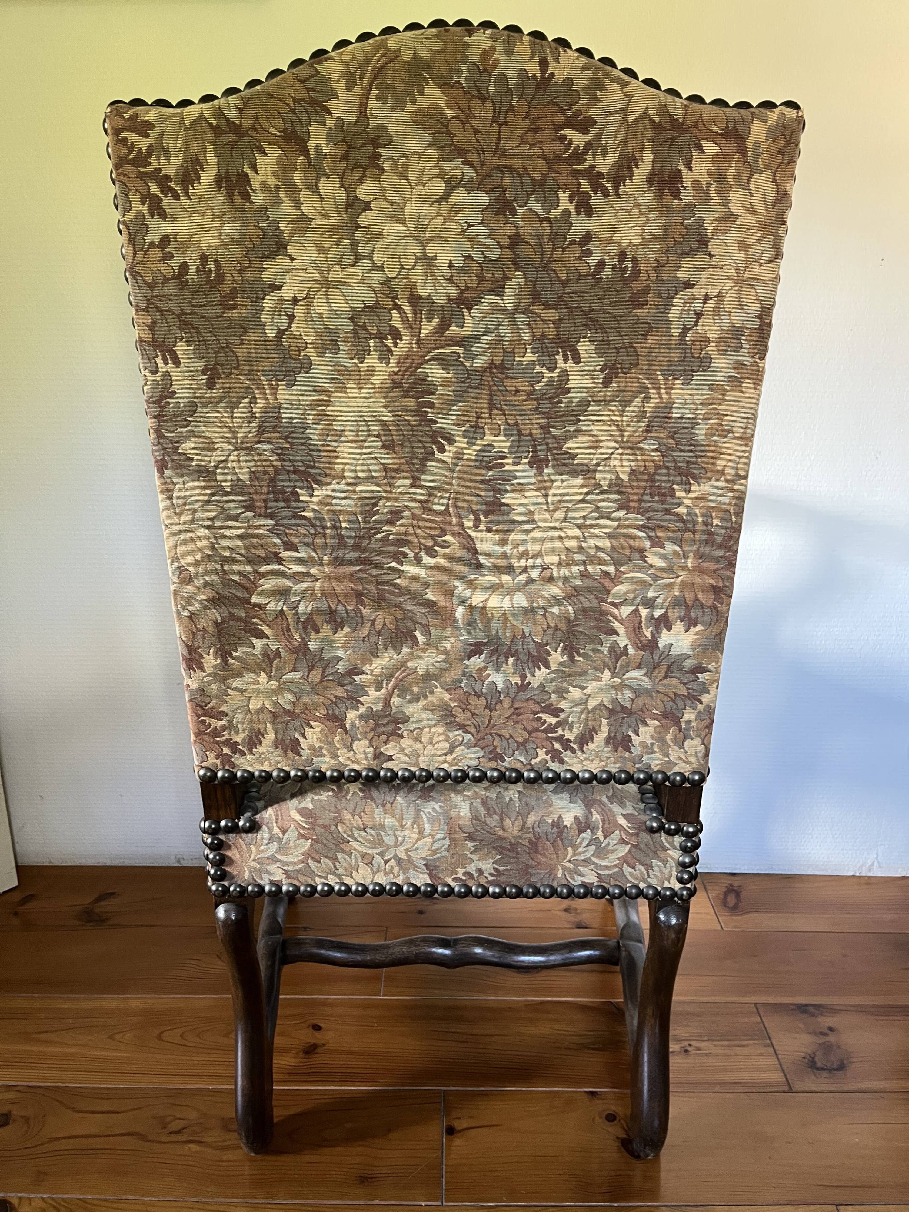 Fauteuil style Louis XIII