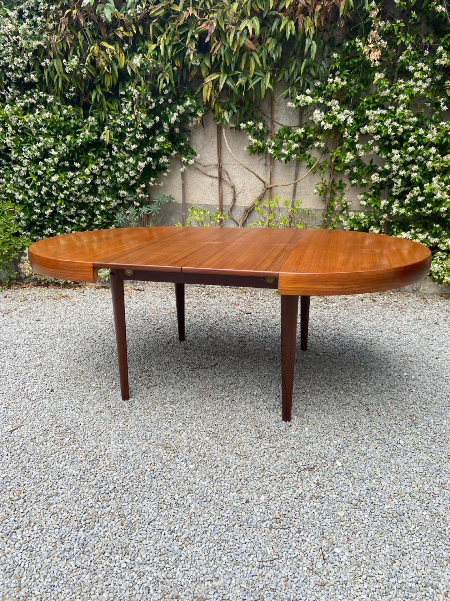 Scandinavian teak extension table from the 1960s.