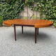 Scandinavian teak extension table from the 1960s.
